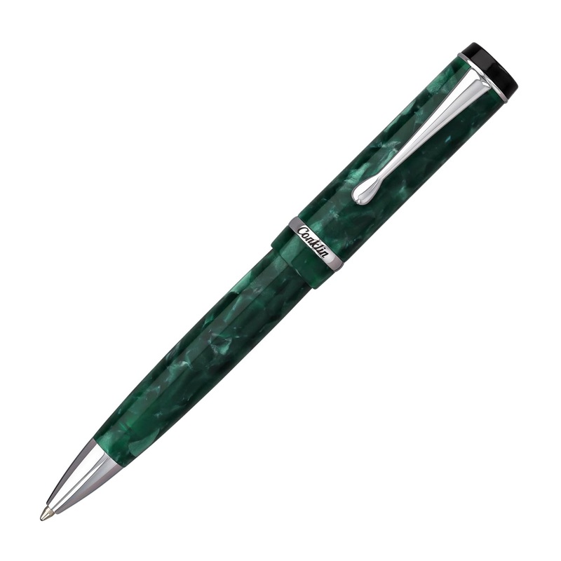 Conklin Duragraph Ballpoint Pen in Forest Green