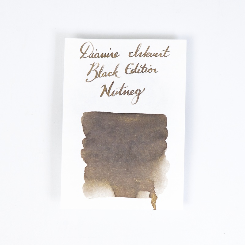 Diamine Nutmeg (50ml) Bottled Ink (Shimmer) – Black Edition