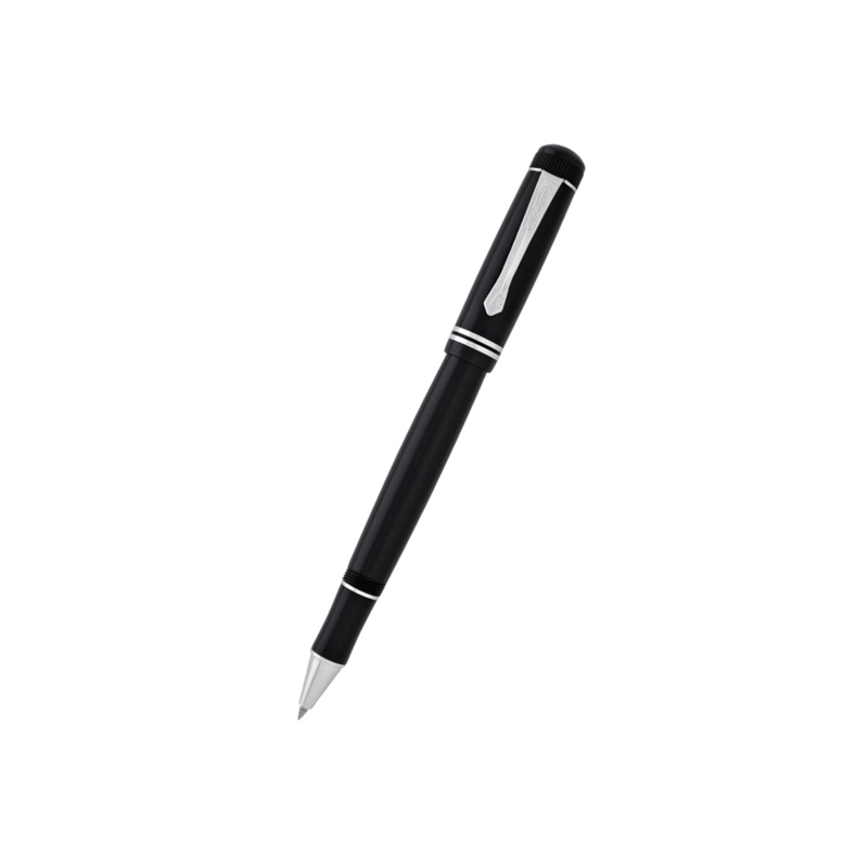 Kaweco DIA2 Rollerball Pen – Black with Chrome Trim