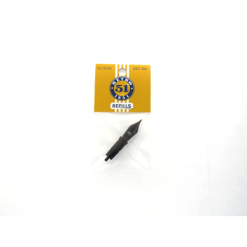 Retro 51 Nib Set – Black Coated Stainless Steel