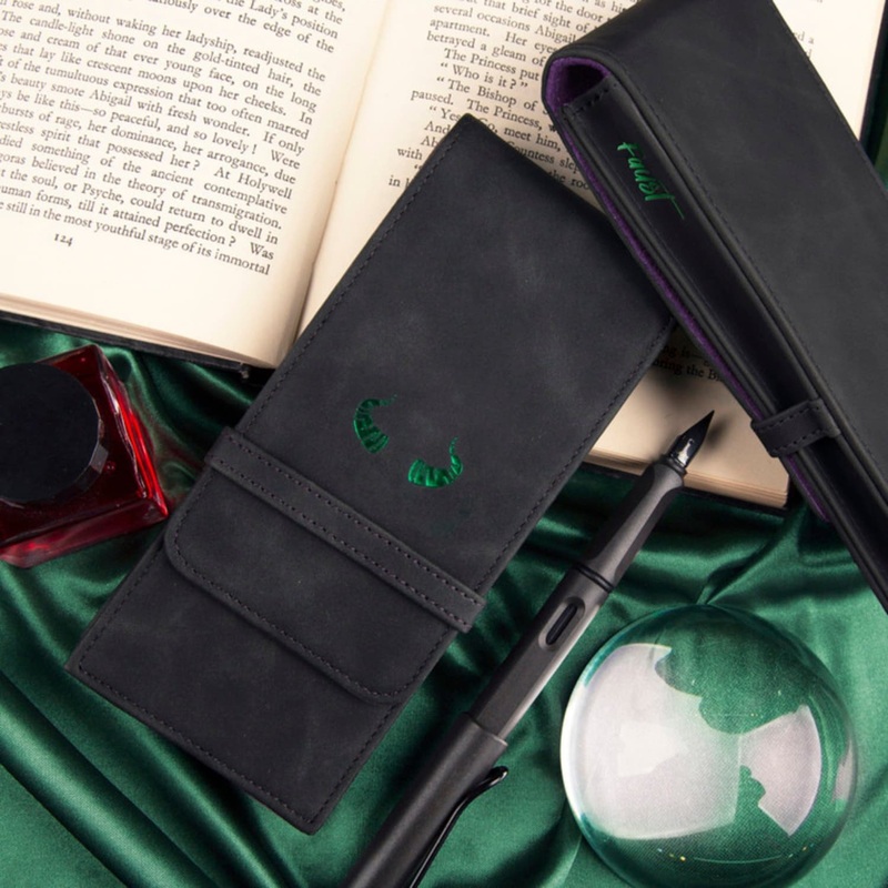 Wearingeul 3-hole Leather Pen Pouch – Faust