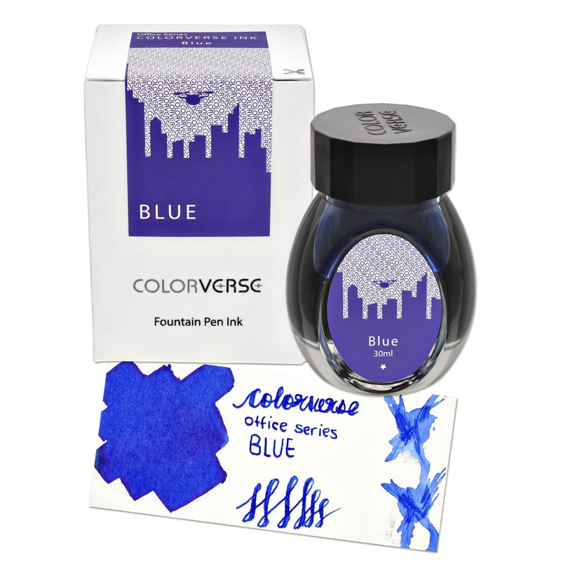 Colorverse Office Series Bottled Ink in Blue – 30mL