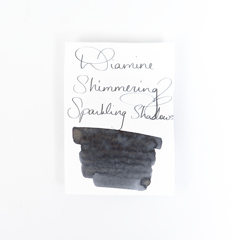 Diamine Sparkling Shadows (50ml) Bottled Ink (Shimmering Gold)