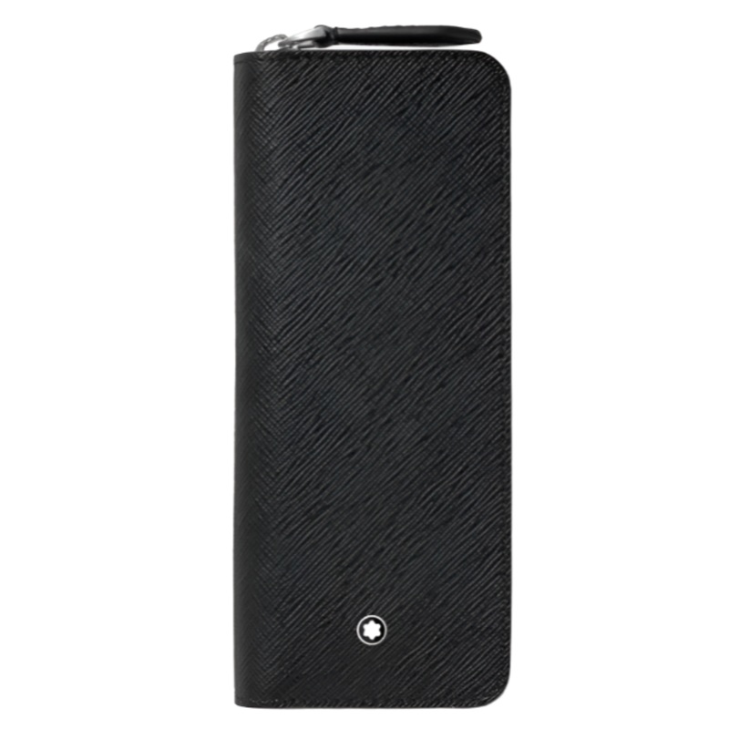 Montblanc 2-Pen Zippered  Pouch – Black (Sartorial)
