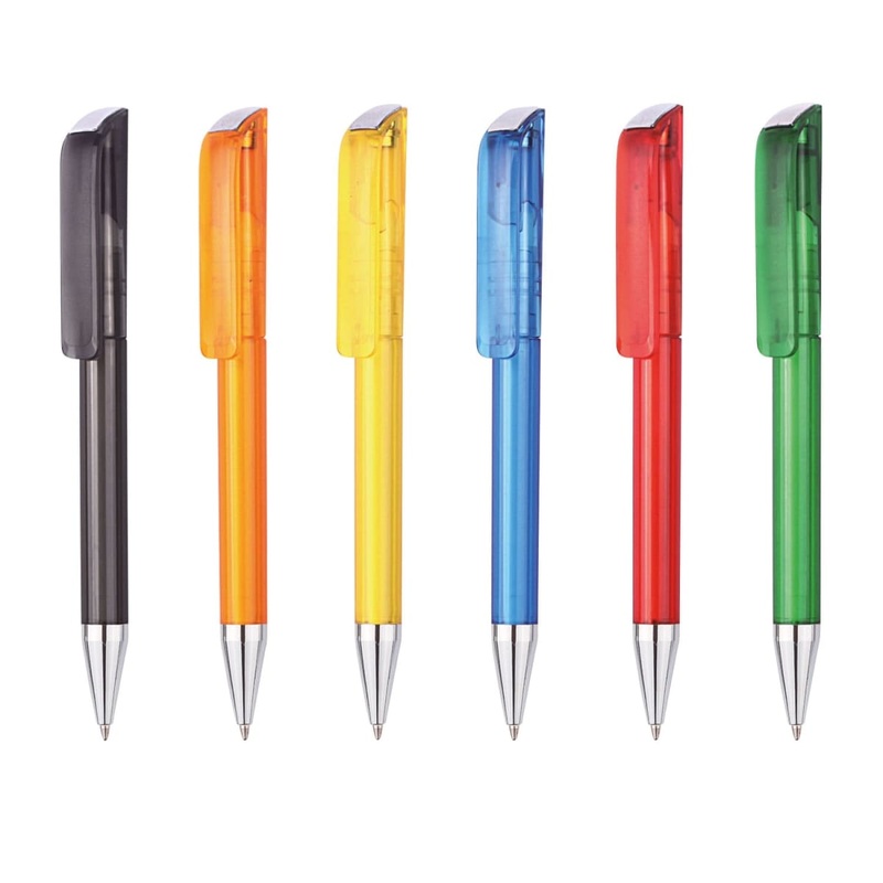 Plastic pen twist action European design Original