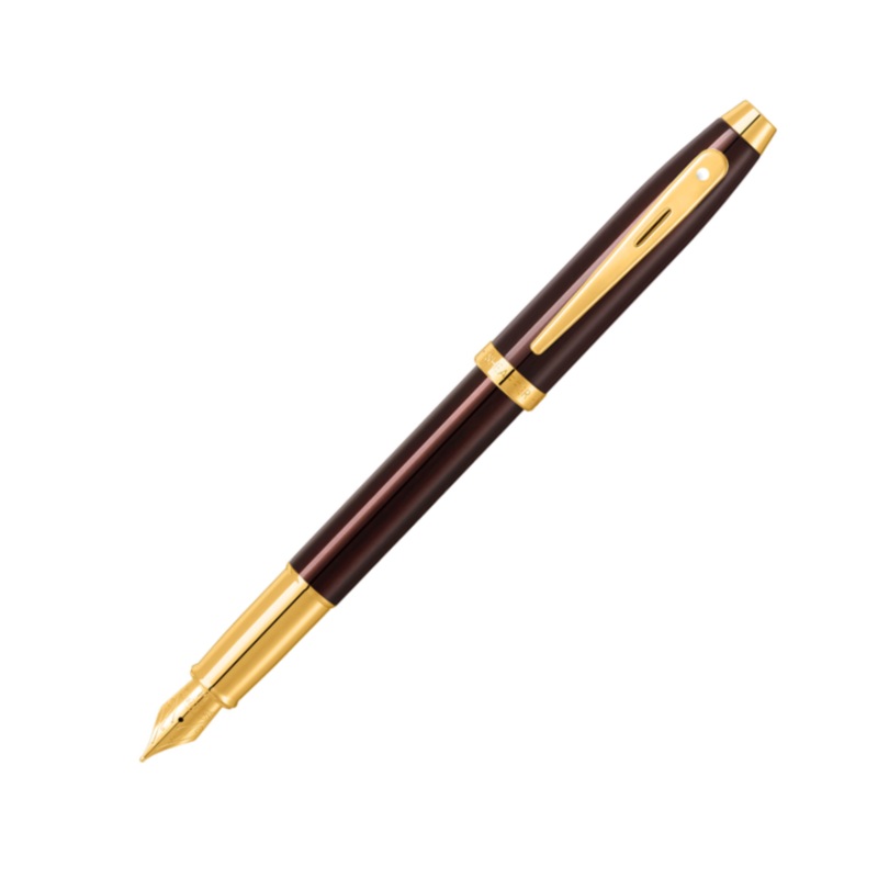 Sheaffer 100 Fountain Pen – Coffee Brown
