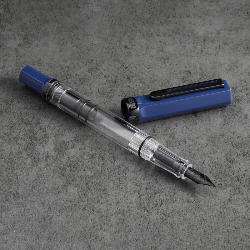 TWSBI ECO Fountain Pen  – Slate Blue with Onyx Trim