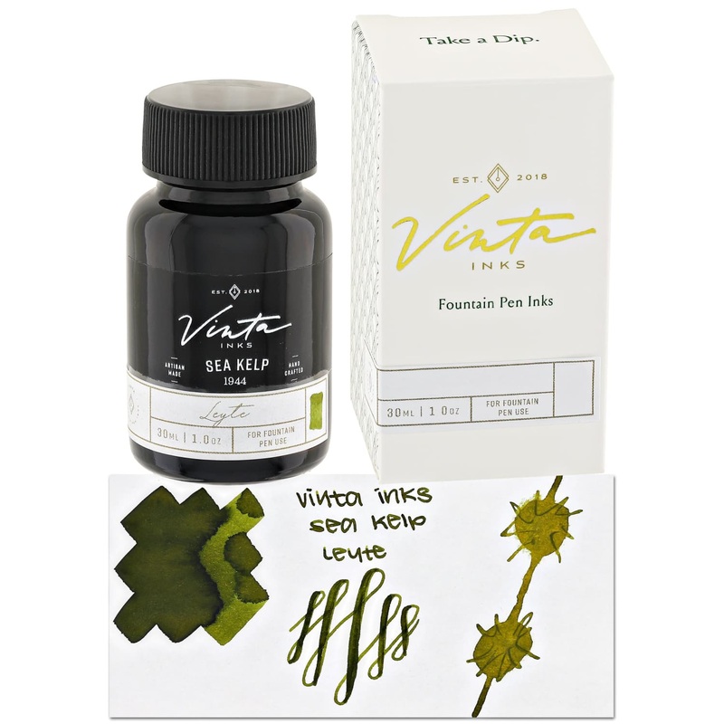 Vinta Inks 1.0 Bottled Ink in Sea Kelp [Leyte 1944] – 30mL