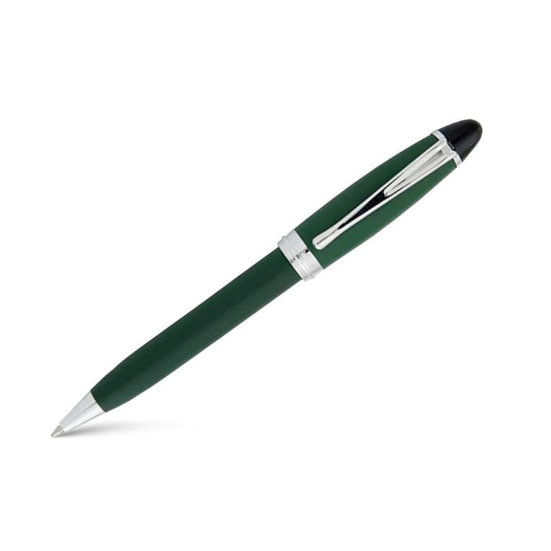 Aurora Satin Ipsilon Ballpoint Pen in Green