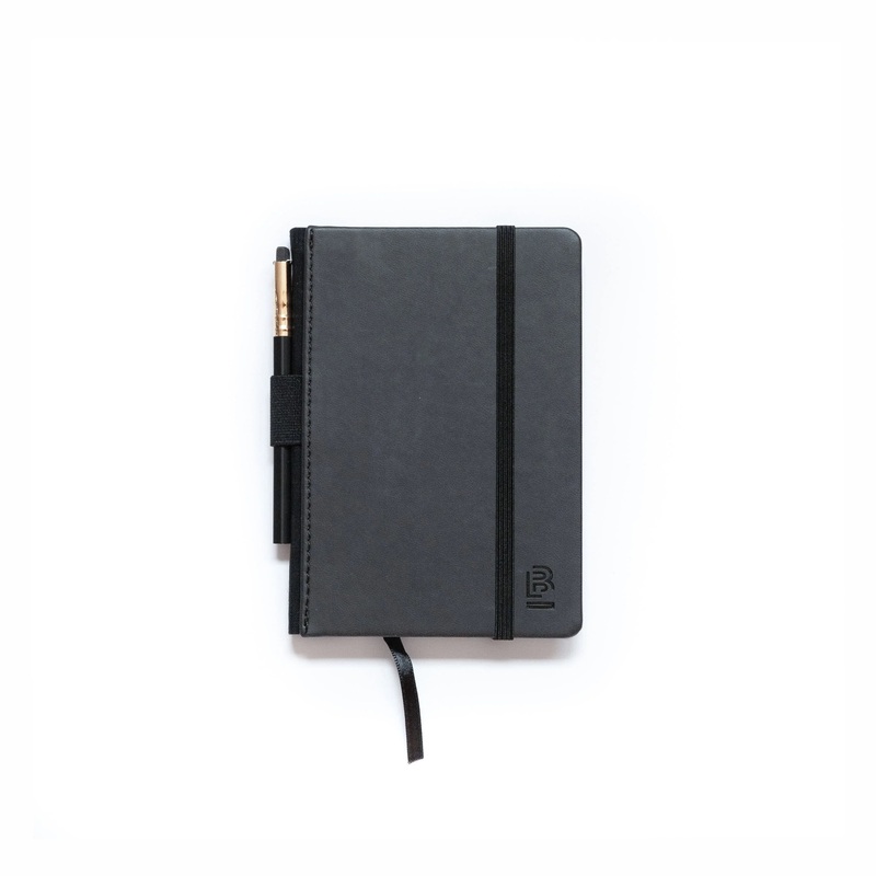 Blackwing Volume A6 Small Slate Black Notebook – Blank