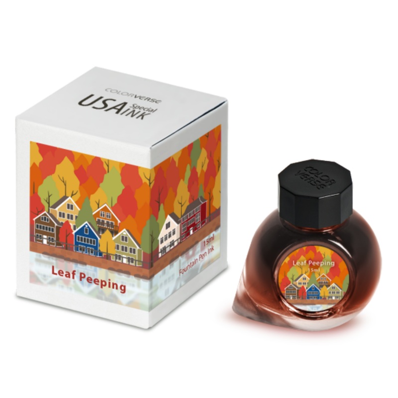 Colorverse Leaf Peeping (15ml) Bottled Ink (USA Special Series, New Hampshire)