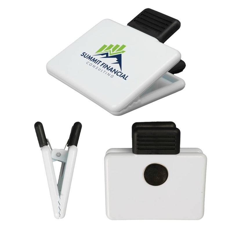 Crest Magnetic Clip|White