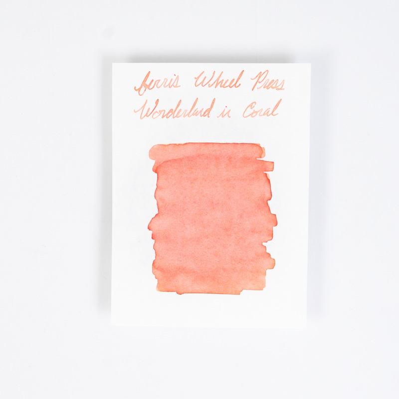 Ferris Wheel Press Wonderland in Coral (38ml) Bottled Ink