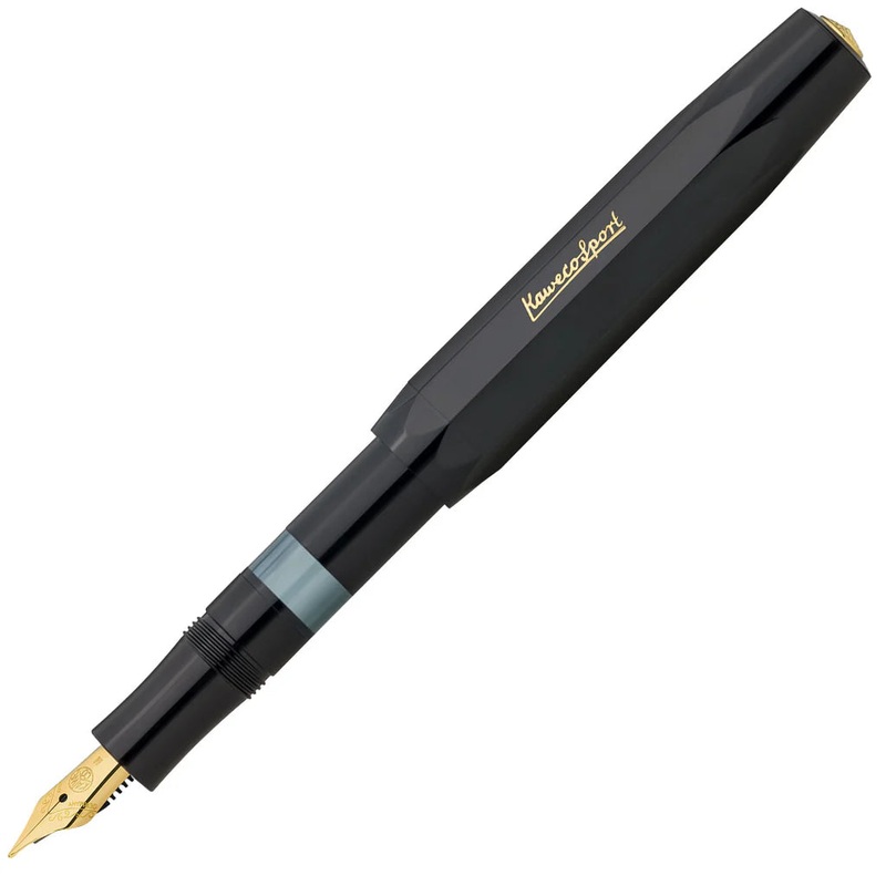 Kaweco Sport Piston Fill Classic Fountain Pen – Black
