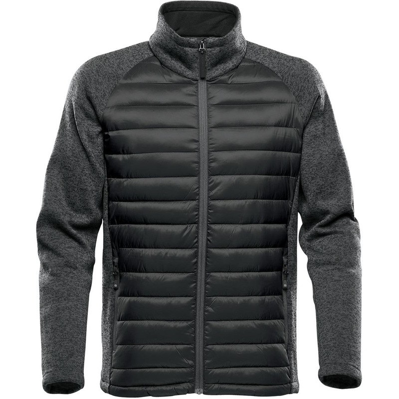 Men’s Narvik Hybrid Jacket|BlackDolphin Heather|IndigoIndigo Heather