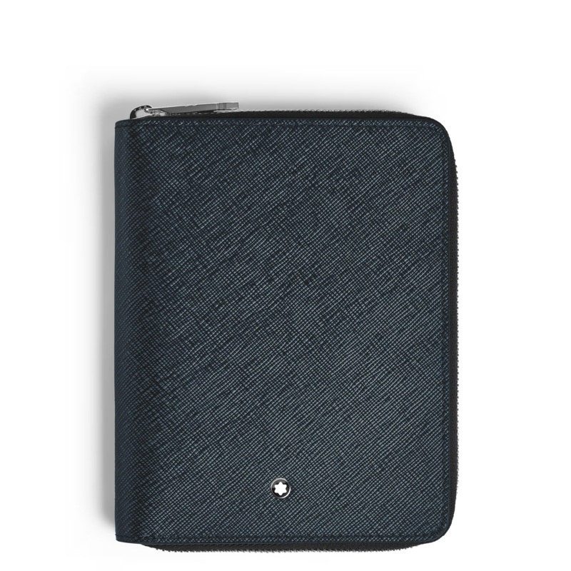 Montblanc Sartorial Zippered 5-Pen Pouch – Tweed Blue