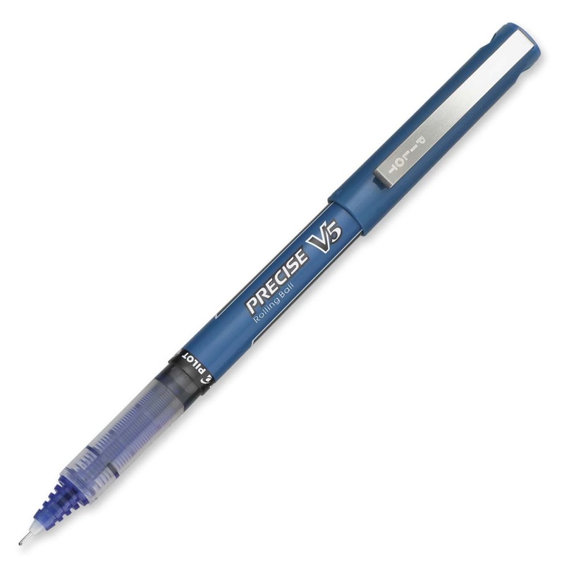 Pilot Precise V5 Stick Rollerball Pens in Blue – Extra Fine Point