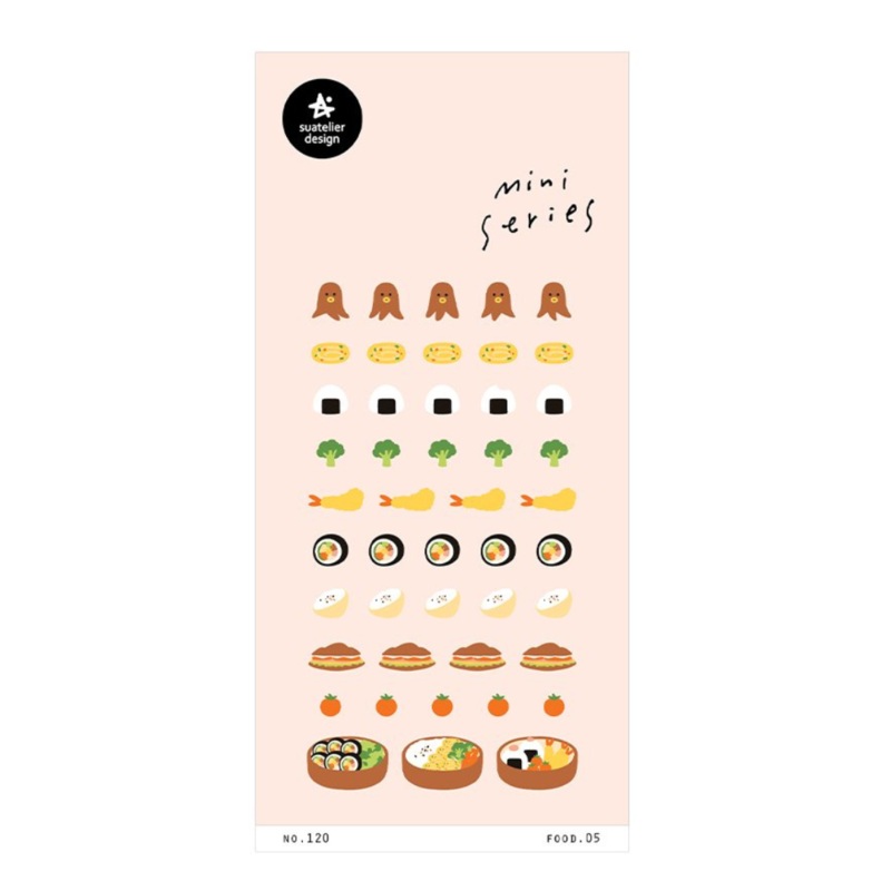 Suatelier Sticker Mini Series – Food.05 Bento