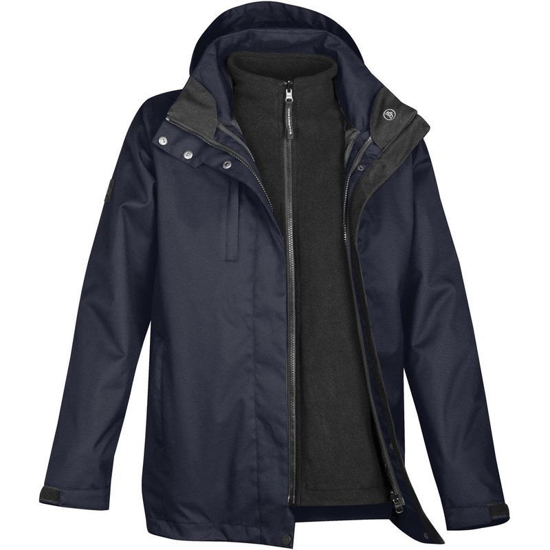 Womens Vortex HD 3-In-1 Parka|Black|Dark Blue|Granite