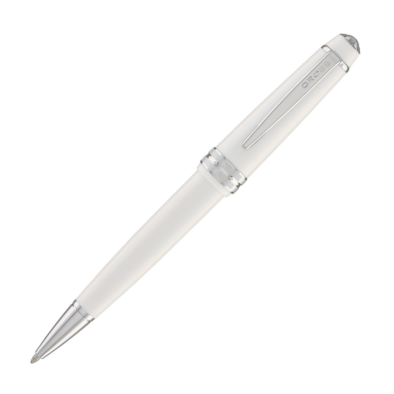 Cross Bailey Light Ballpoint Pen in Polished White Resin