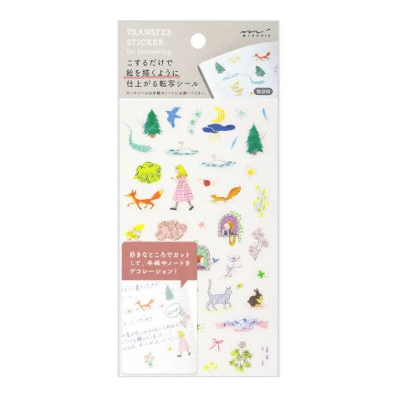 Midori Transfer Stickers – Storybook
