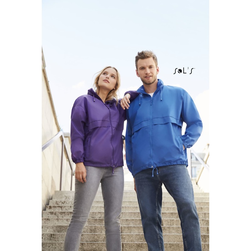 Raincoat UNISEX 100% waterproof nylon material SURF