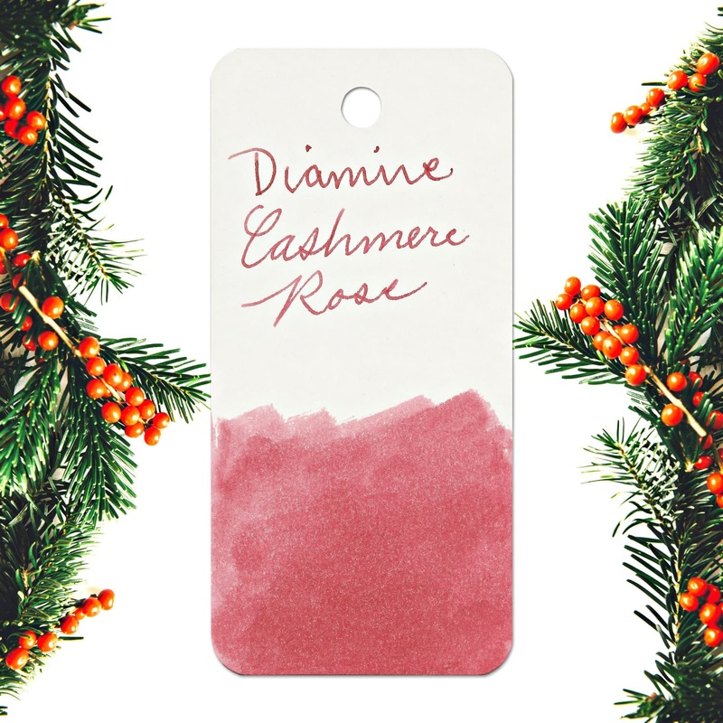 Diamine Inkvent Purple Edition Standard Bottled Ink in Cashmere Rose – 50 mL