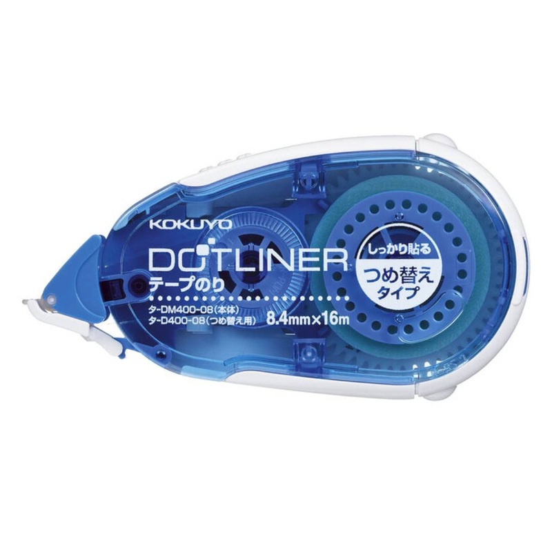 Kokuyo Dotliner Tape Glue Refill Tape Strong Adhesive – Blue