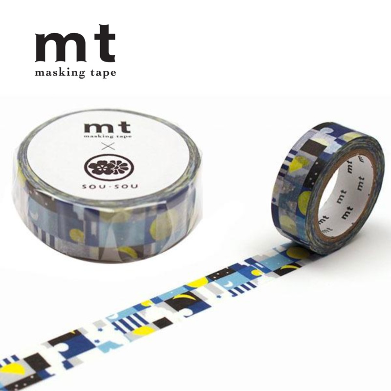 MT x SOUSOU Washi Tape – Moon And Stars