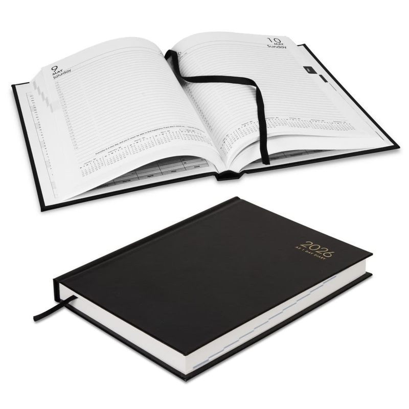 Collins A5 Daily Diary – 2026|Black