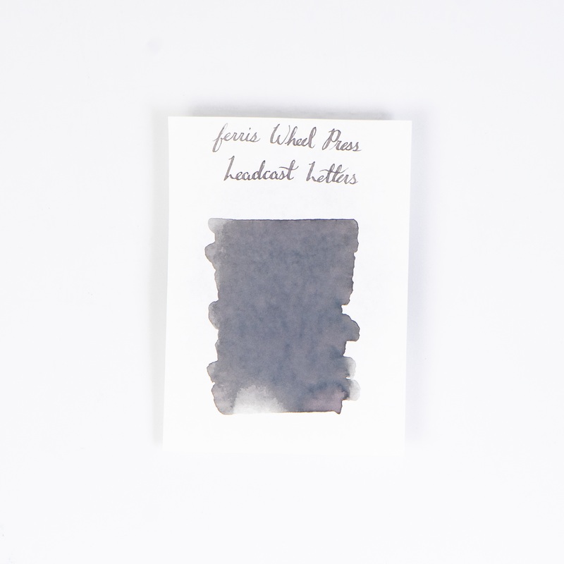 Ferris Wheel Press Leadcast Letters (10ml) Bottled Ink