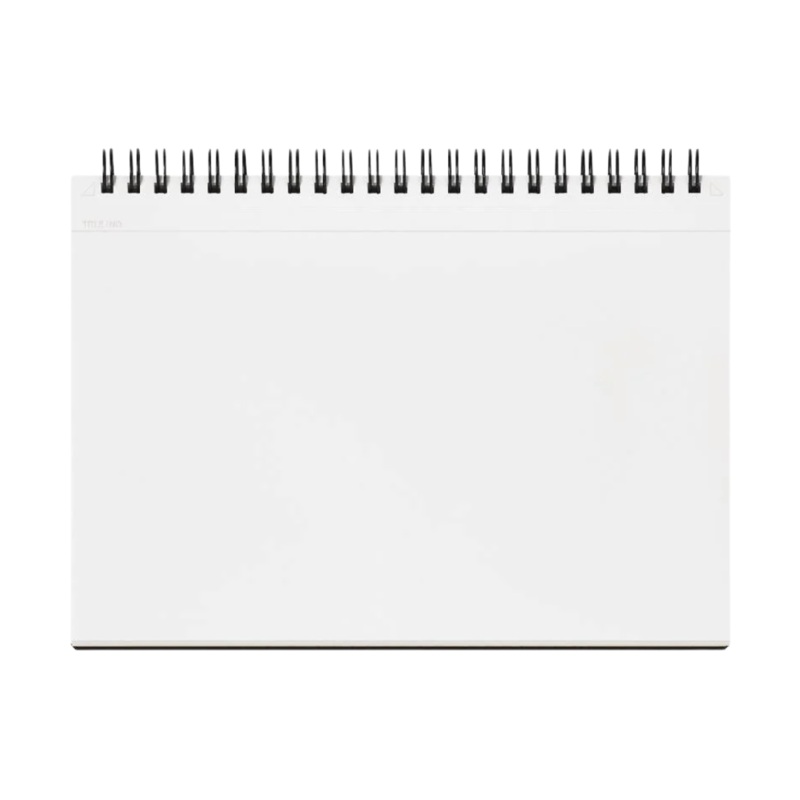 Maruman Mnemosyne A5 Notebook – Landscape / Blank (Black)