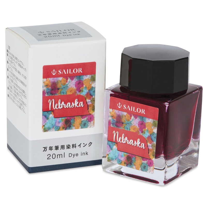 Sailor USA 50 States – Nebraska (20ml) Bottled Ink