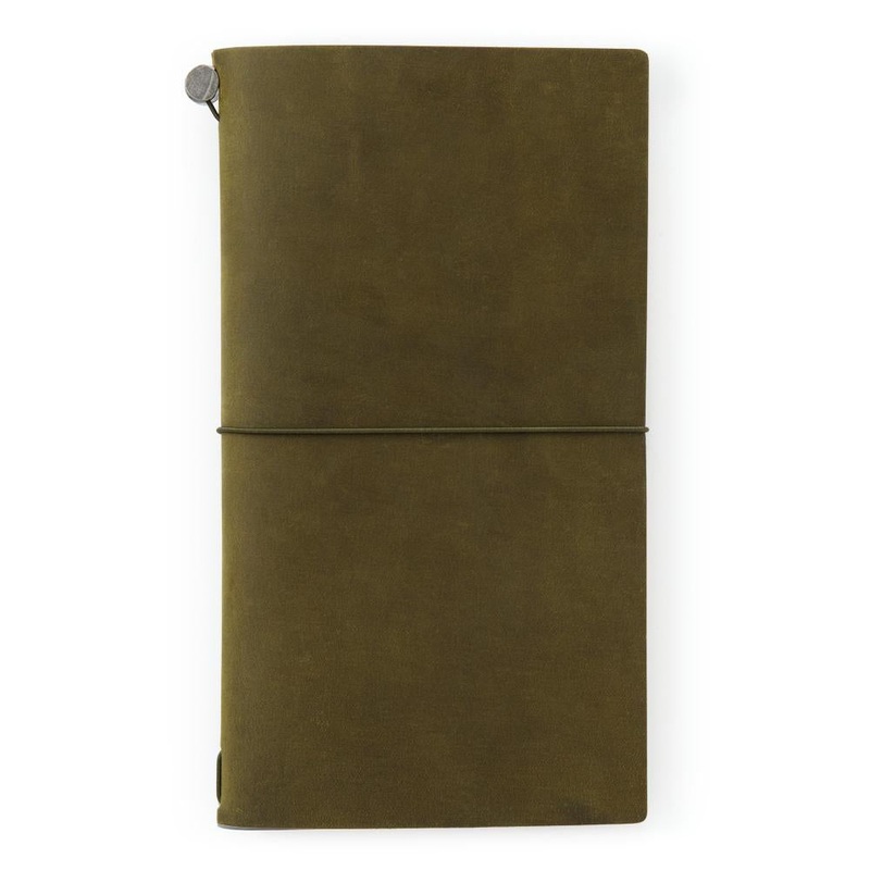 TRAVELER’S notebook Starter Kit (Regular Size) – Olive