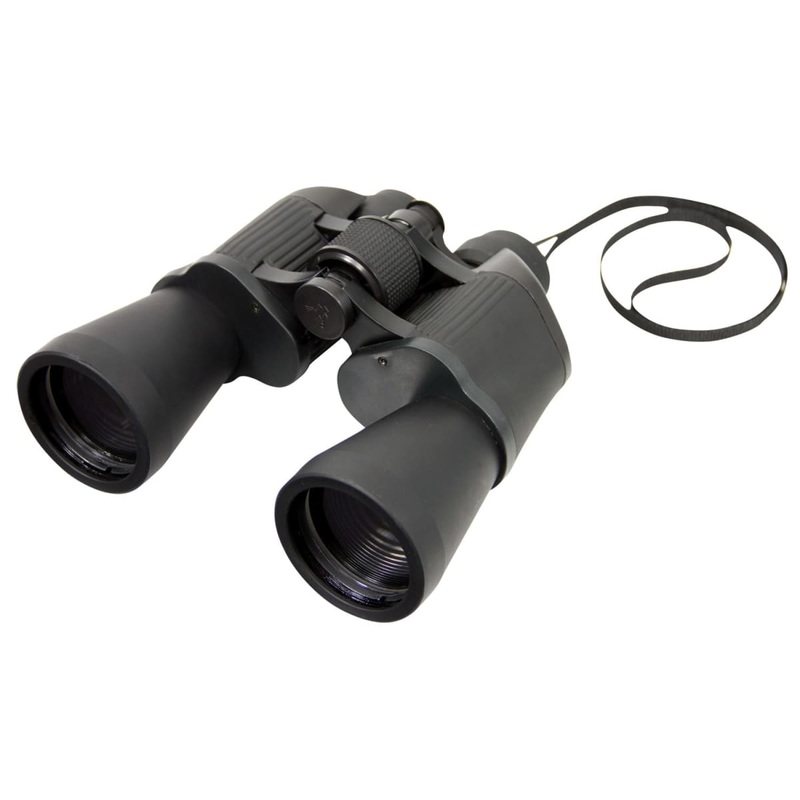 Binoculars 10 x 50 in black carry case