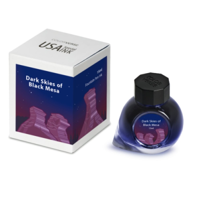 Colorverse USA Special Bottled Ink in Oklahoma (Dark Skies of Black Mesa) – 15mL