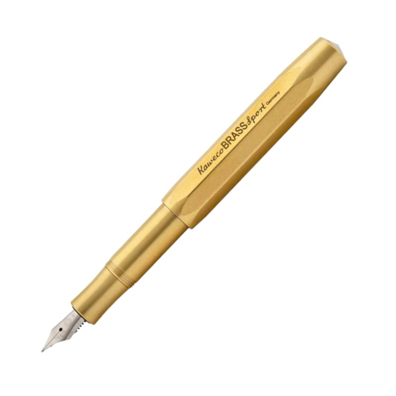 Kaweco Sport Fountain Pen – Raw Brass