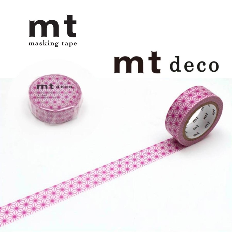MT Deco Washi Tape – Asanoha Wakamurasaki