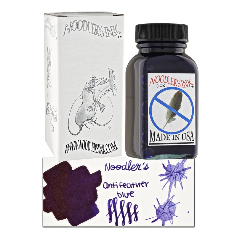 Noodler’s X-Feather Blue Bottled Fountain Pen Ink – 3oz Bottle