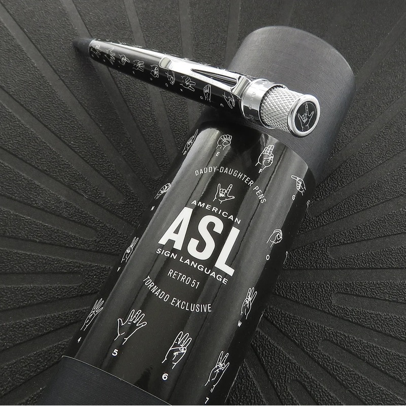 Retro 51 Collection Tornado Pencil – ASL Black (Daddy-Daughter Pens Exclusive)