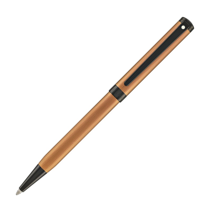 Sheaffer Intensity Ballpoint Pen in Engraved Bronze PVD