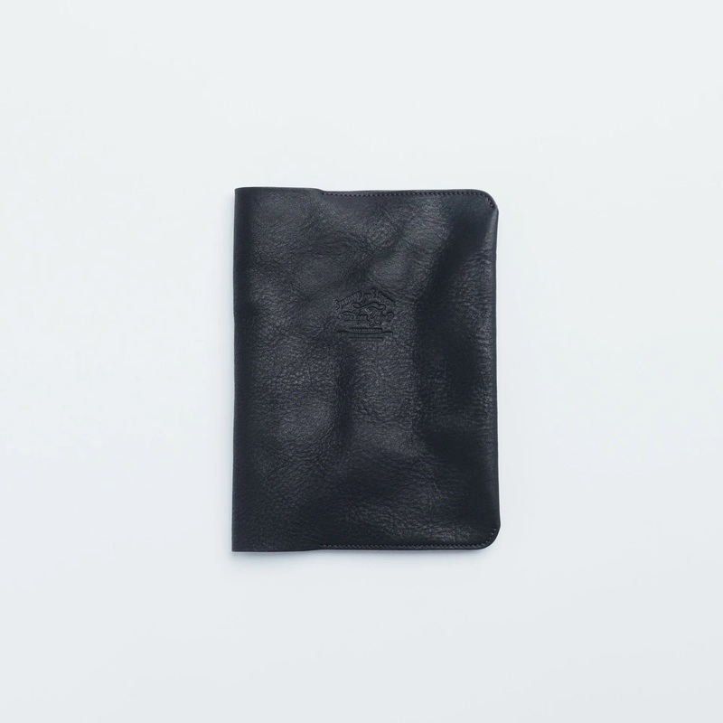 The Superior Labor A5 Oil Leather Notebook Cover – Black