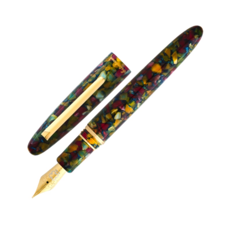 Esterbrook Estie Fountain Pen – Botanical Gardens with Gold Trim