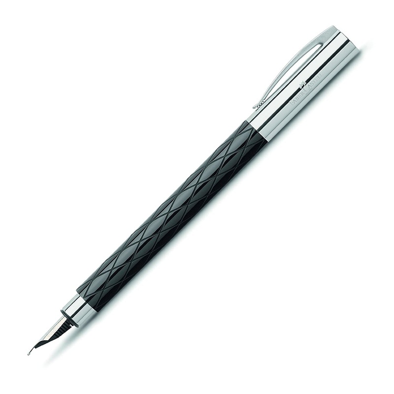 Faber-Castell Ambition Rhombus Fountain Pen in Black