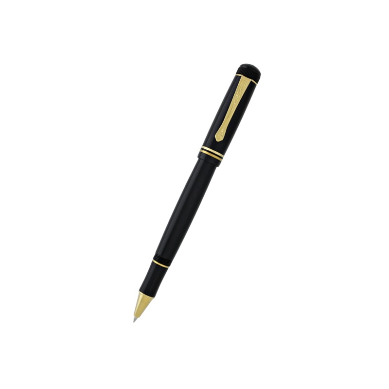 Kaweco DIA2 Rollerball Pen – Black with Gold Trim