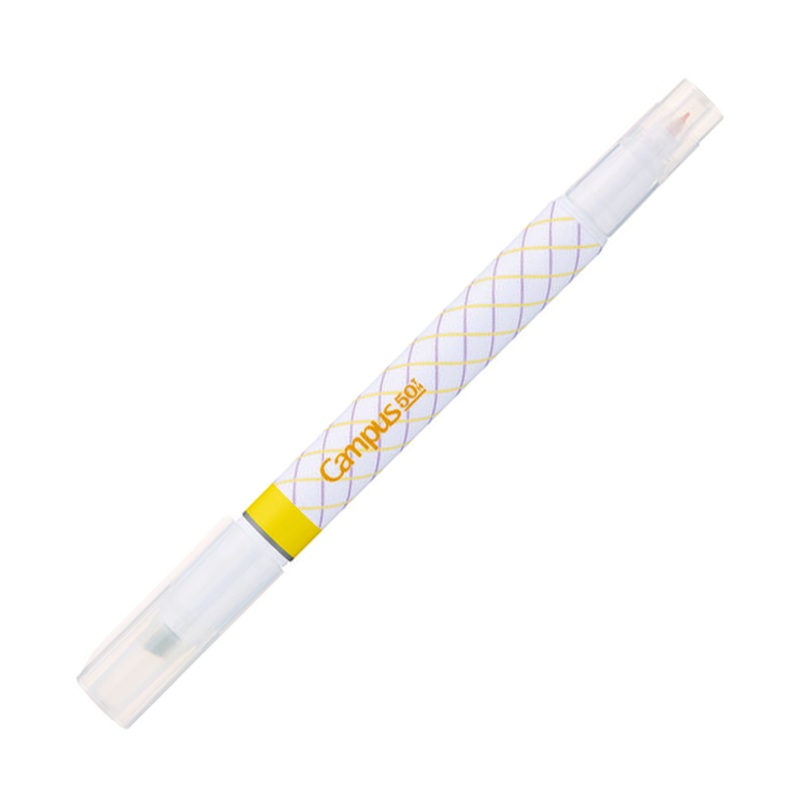 KOKUYO Campus 50th Anniversary Two Way Color Marker – Yellow (Limited Edition)