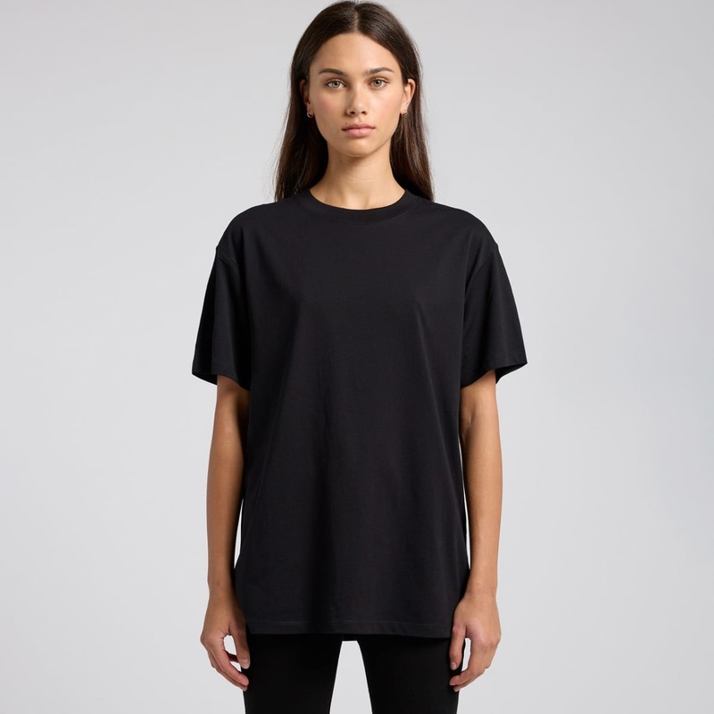 Wo’s Martina Boyfriend Tee|Black