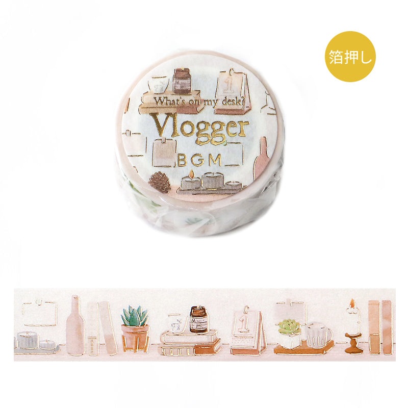 BGM Foil Stamping Masking Tape: My Creation – Vlogger