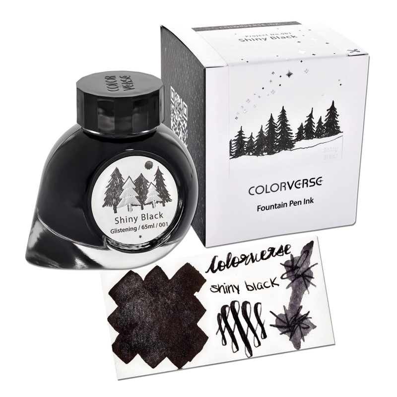 Colorverse Project Bottled Ink in Shiny Black – 65mL