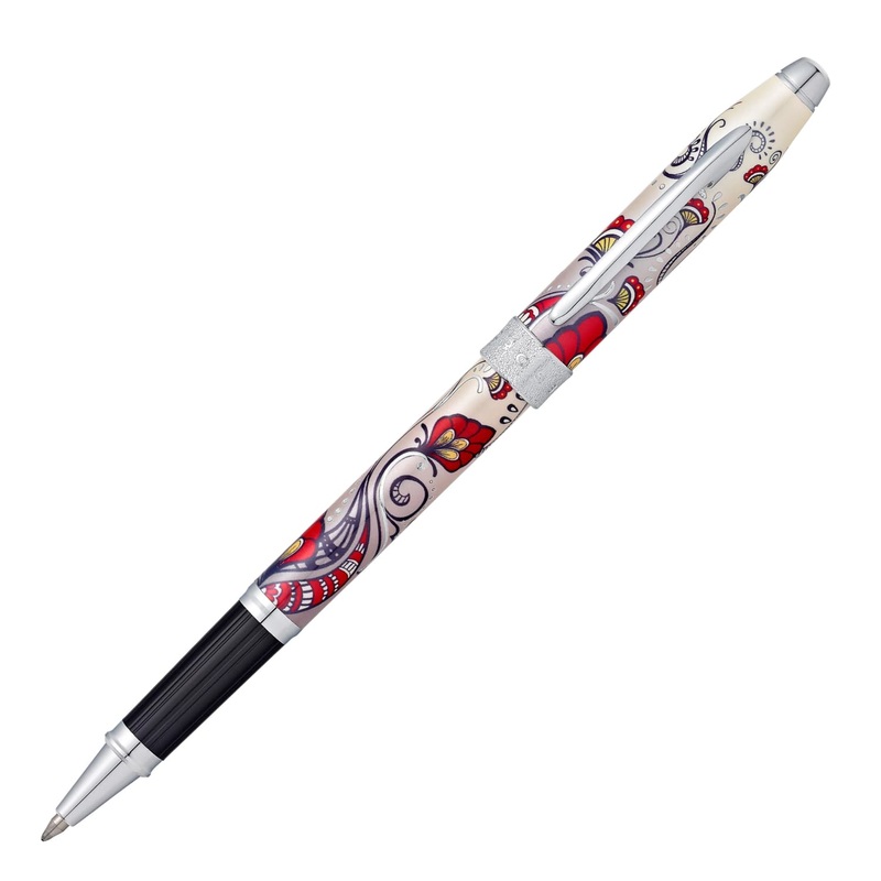 Cross Botanica Rollerball Pen in Red Hummingbird